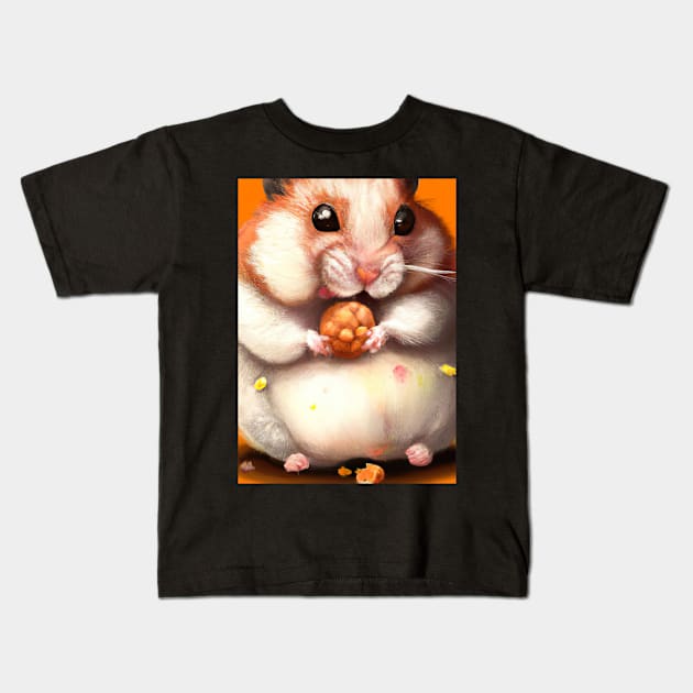 Hamster is Eating Kids T-Shirt by maxcode